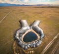 La impactante obra realista de Saype llega a la comarca de Talavera