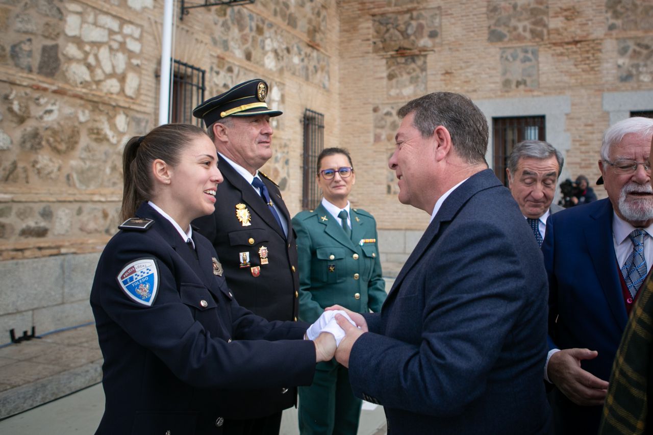 El jefe del Ejecutivo autonómico, Emiliano García-Page, preside, en las Cortes de Castilla-La Mancha