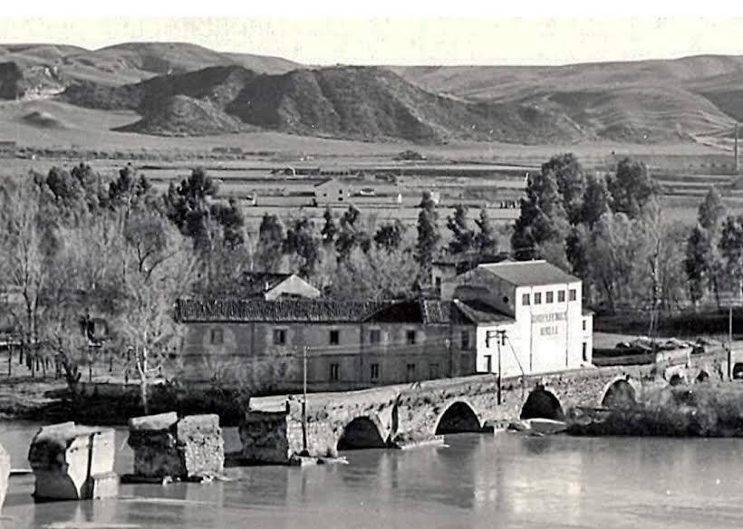 Derrumbe parcial del punete viejo en 1994