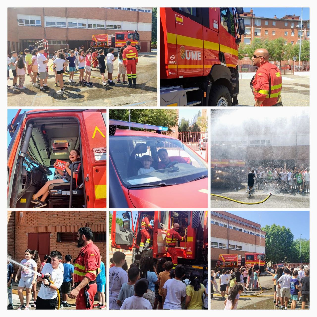 La UME en el CEIP Antonio Macahdo de Talavera