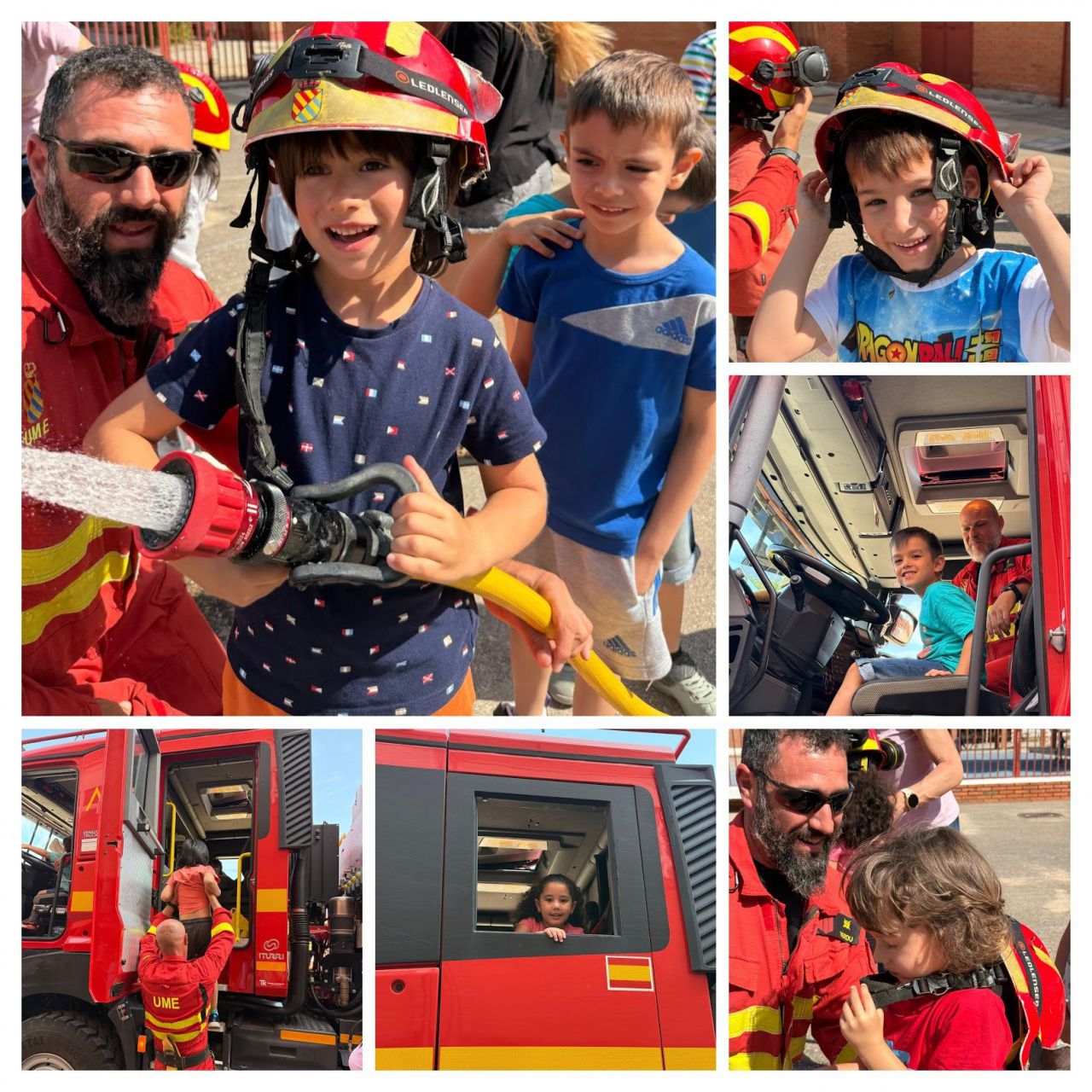 La UME en el CEIP Antonio Macahdo de Talavera
