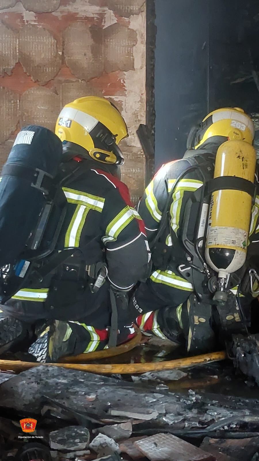 Incendio en una vivienda de Mora (Toledo)