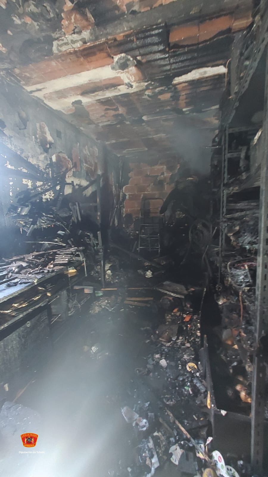 Incendio en una vivienda de Mora (Toledo)