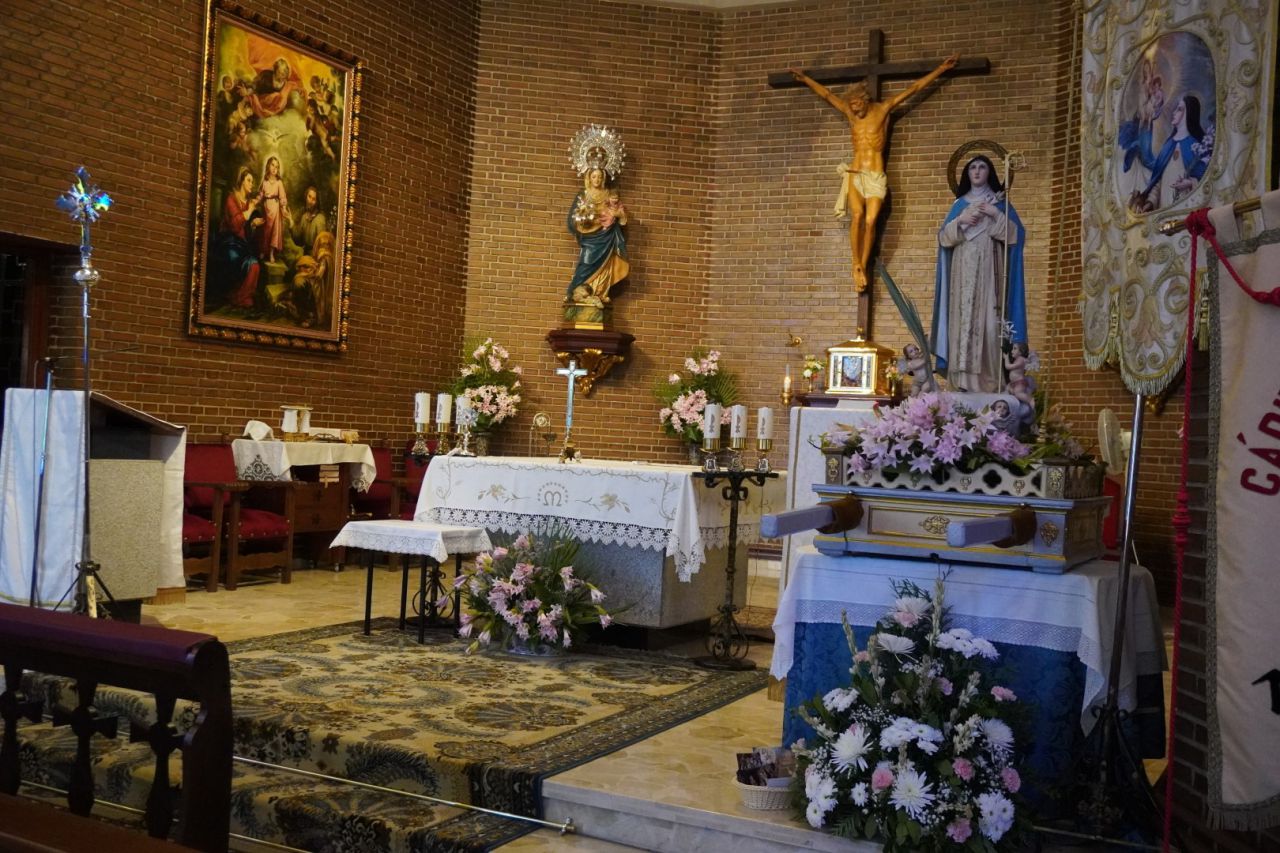 Santa Beatriz de Silva salió en procesión (Torrijo)