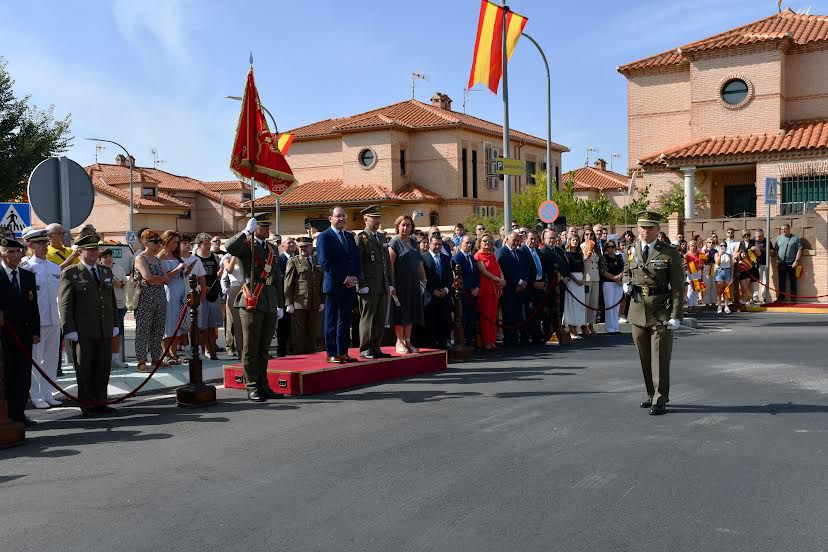 El emocionante Homenaje a la Bandera celebrado en un pueblo de Toledo