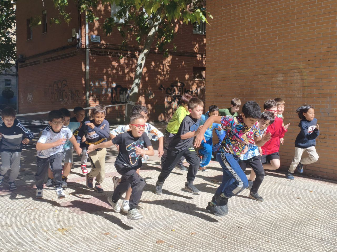 El CEIP Bilingüe Antonio Machado celebra la IV Media Milla