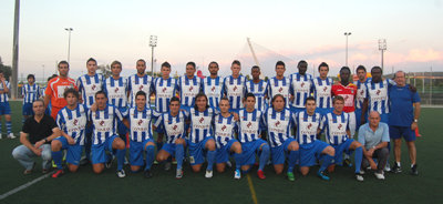 La plantilla blanquiazul llamada a lograr el ascenso esta temporada. (Foto: Carlos Granda)