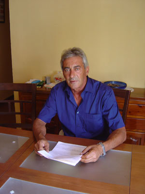 El alcalde de Gamonal, Benito Garrido Gutiérrez. (Foto: LVDT)