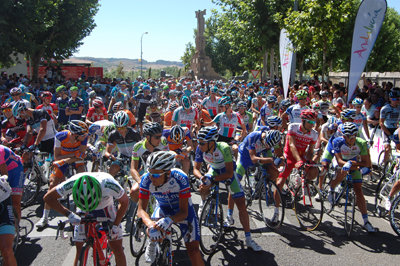 Momentos antes de la salida el pasado sábado en el Paseo Padre Juan de Mariana. (Foto: J.F.)