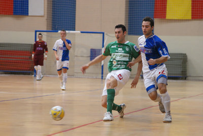 Los blanquiazules abrieron la competición con un gran resultado en casa. (Foto: David Martín)
