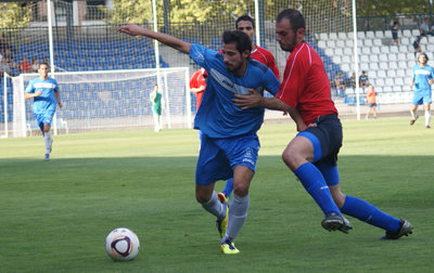 El gol de Kike Espinosa no valió para sacar nada positivo. (Foto: D.M.)