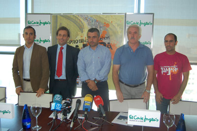 La presentación de la prueba tuvo lugar este martes en El Corte Inglés. (Foto: Carlos Granda)