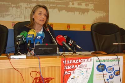 Ana Santamaría presentó el proyecto a los medios de comunicación. (Foto: C.G.)