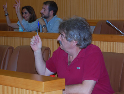 Domínguez votó finalmente a favor en la sesión extraordinaria del lunes. (Foto: Carlos Granda)
