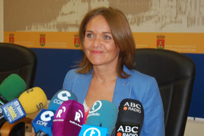 La concejala de Mujer, Ana Santamaría Rivera. (Foto: C.L.)