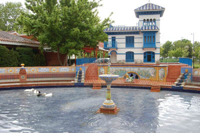 Estas fueron las dos últimas parejas que se introdujeron en este emblemático estanque. (Foto: J.F.)