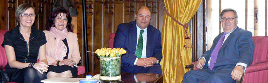 El Ayuntamiento de Carranque pide ayuda a la Diputación para el Parque Arqueológico