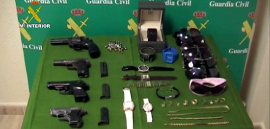 Nueve detenidos por la Guardia Civil en la Operación 'Cruz Verde'