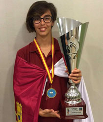 La oropesana Lara Zapardiel se proclama campeona de España de Pesca en Valencia