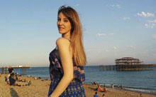 TALAVERANOS POR EL MUNDO: Ana C. Ángel, 23 años (Brighton, Inglaterra)