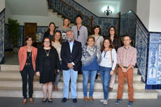 Participantes del Proyecto Promece visitan el Ayuntamiento