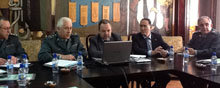 Reunión del delegado del Gobierno Jesús Labrador con los Mandos de la Guardia Civil