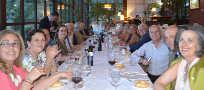 El Colegio de Aparejadores de Toledo celebra la cena de Hermandad en Honor a su Patrón