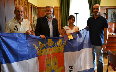 Homenaje talaverano a Sandra Sánchez tras el oro logrado en Bakú