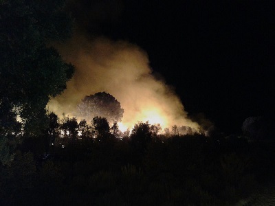 Controlado el incendio de Navalcán tras una intensa tarde de trabajo en la zona - Actualización: VIDEO (corregido)