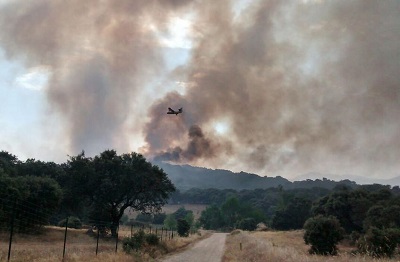 Extinguido el incendio de Navalcán originado el pasado jueves tras quemar unas 1.100 hectáreas