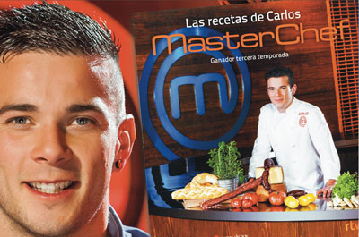 Carlos Maldonado firmará ejemplares de su libro 'Las Recetas de Carlos' este miércoles en El Corte Inglés de Talavera
