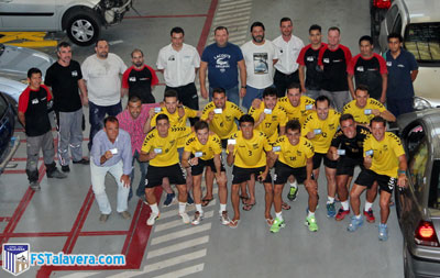 El Soliss FS Talavera visitó las instalaciones de Talleres ‘Pedro Madroño’