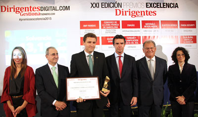 Caja Rural CLM recibe el galardón “Eficacia” en los XXI Premios Excelencia