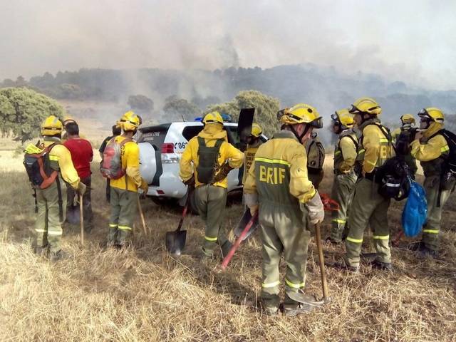 Controlado el incendio de Navalcán tras una intensa tarde de trabajo en la zona - Actualización: VIDEO (corregido)
