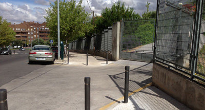 El Ayuntamiento mejora la accesibilidad en el entorno del colegio Maristas