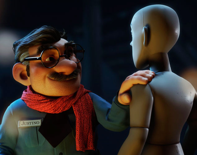 Justino, protagonista del nuevo 'spot' de la Lotería