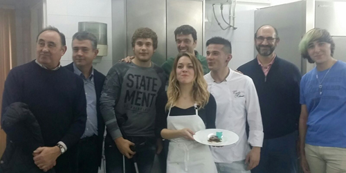 Carlos Maldonado ofrece una clase de cocina saludable en el 'Ribera del Tajo'