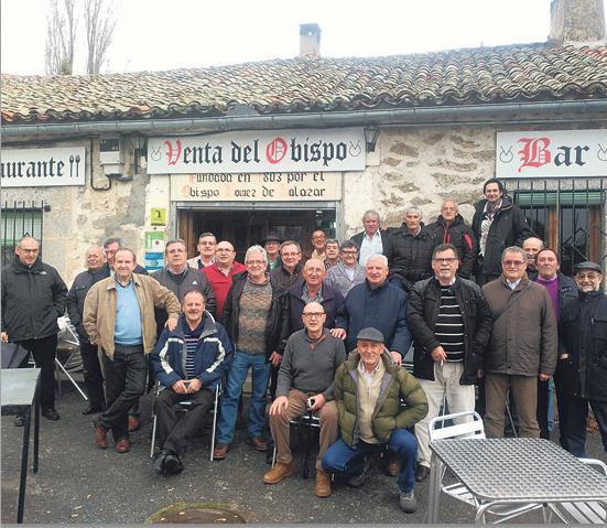 Cita de exseminaristas de Arenas en Hoyocasero