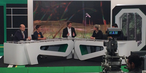 Beatriz Hesse da a conocer el footgolf en Canal + Golf