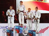Chile, entrenado por Nacimiento, logra tres medallas de plata en el Continental Open de Santiago 2014