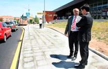 Finalizadas las obras de pavimentación y acerado de la Avenida de Madrid