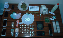 Desarticulado un punto negro de venta de droga en el Barrio de Santa Bárbara