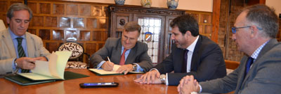 La Diputación convenia con FEDETO ayudas por valor de 50.000 euros