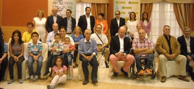 700 personas en el XXIII Día de la ONCE en la región celebrado en Talavera