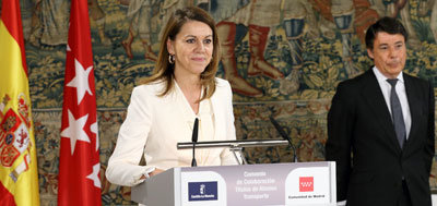Cospedal califica el descenso del paro de “histórico” porque es el primer año desde 2008 que disminuye en el primer semestre