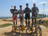 Siete trofeos para los Talaveranos en la Copa de España de BMX