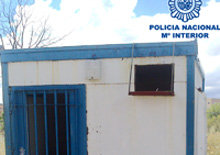 Dos detenidos in-fraganti cuando trataban de robar en una caseta de obra