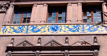 Cerámica talaverana en el Teatro Apolo de Miranda de Ebro