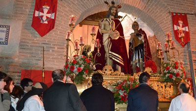 La Hermandad del Cristo de la Sentencia se vuelve a dar cita con la lluvia