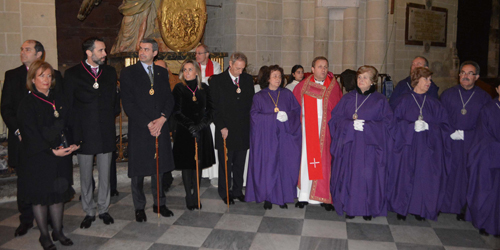 Álvaro Gutiérrez toma parte en la Procesión del Cristo Nazareno Cautivo de Toledo
